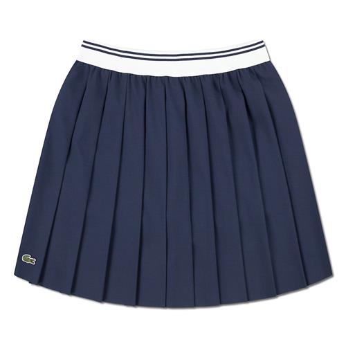 Lacoste Plisseret Nederdel Marine  Marine 104 cm  Marineblå  104 cm  kvinde