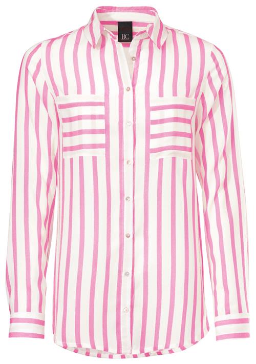heine Bluse  pink / hvid