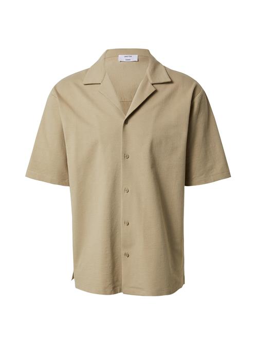 DAN FOX APPAREL Skjorte 'Roman'  mørkebeige