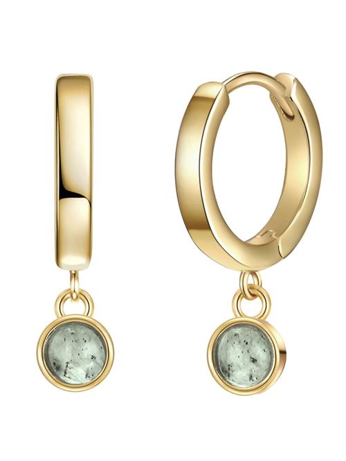 Glanzstücke München Øreringe  guld / grøn