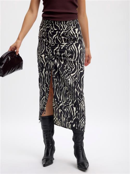 Gestuz Nederdel 'Braya'  sort / hvid