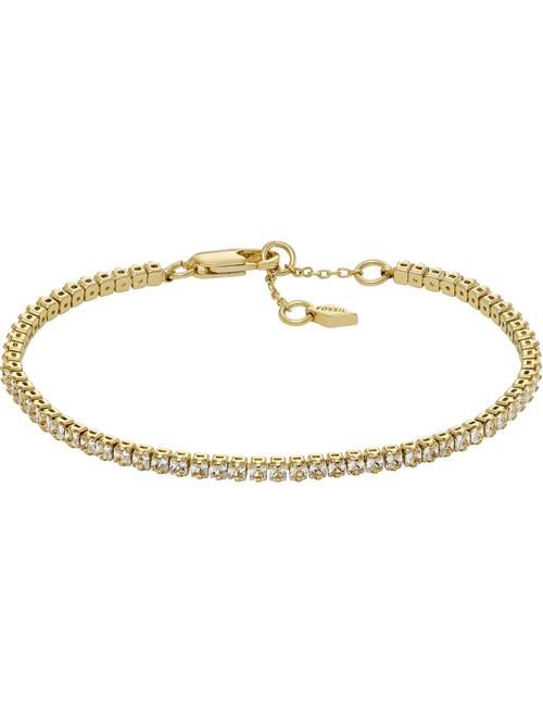 FOSSIL Armbånd 'Ellis'  guld / transparent