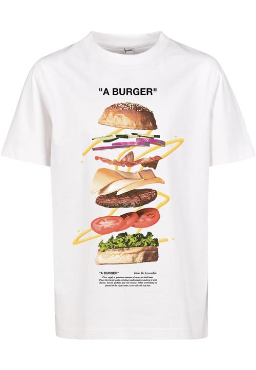 Mister Tee Shirts 'A Burger'  brun / gul / grøn / hvid