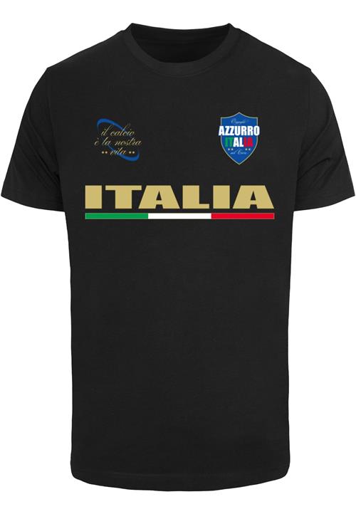 Mister Tee Bluser & t-shirts 'Italia'  sennep / grøn / brandrød / sort