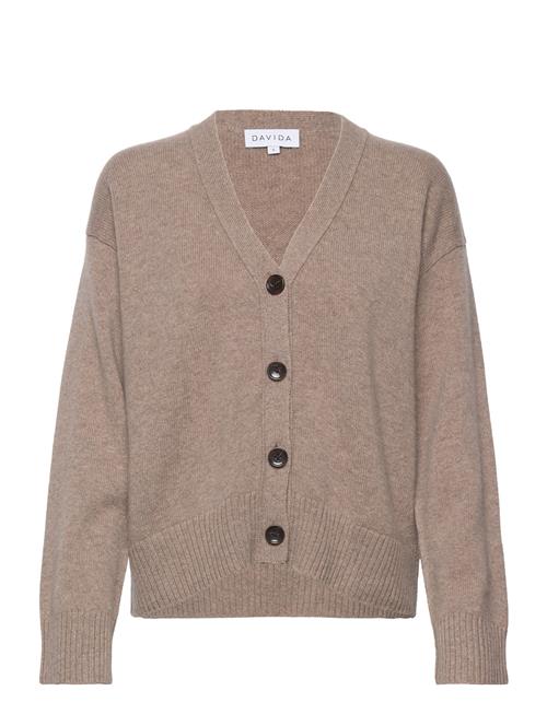 Davida Cashmere | V-Neck Wide Cardigan | M