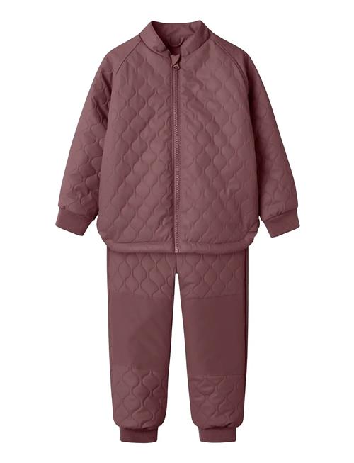 name it | Nmfmud Rub Quilt Set Solid Fo | 110