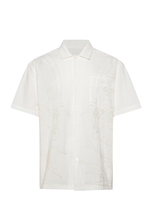 NEUW | Thrace Embroidered Ss Shirtwhite | L