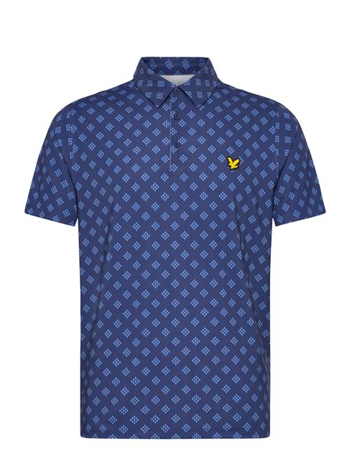 Lyle & Scott Sport | Golf Argyle Print Polo | M