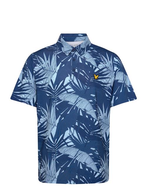 Lyle & Scott Sport | Golf Leaf Print Polo | L