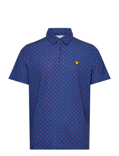 Lyle & Scott Sport | Golf Cross Print  Polo | M