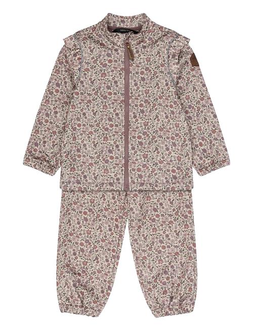 mikk-line | Soft Thermal Set Warm Frill Aop | 122