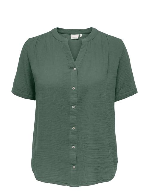 ONLY Carmakoma | Carthyra S/S Button Top  Wvn | 52