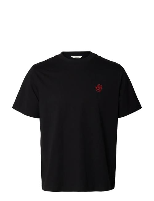 Selected | Slhreg-Ripley Ss Emb Tee Ex | S