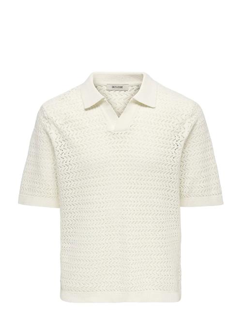 ONLY & SONS | Onsnyle 5 Ss Split Polo Knit Cs | XXL