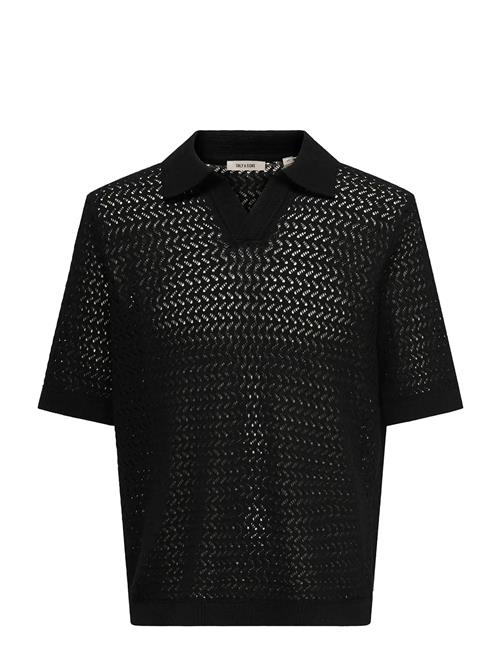 ONLY & SONS | Onsnyle 5 Ss Split Polo Knit Cs | M