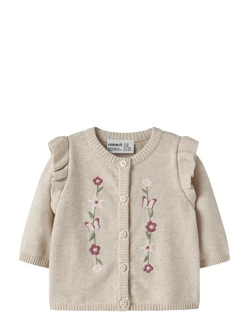 name it | Nbfflowers Ls Knit Card | 80