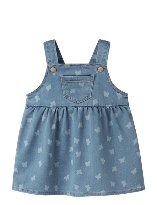 name it | Nbfmille Aop Dnm Bibskirt 2224-To F | 80