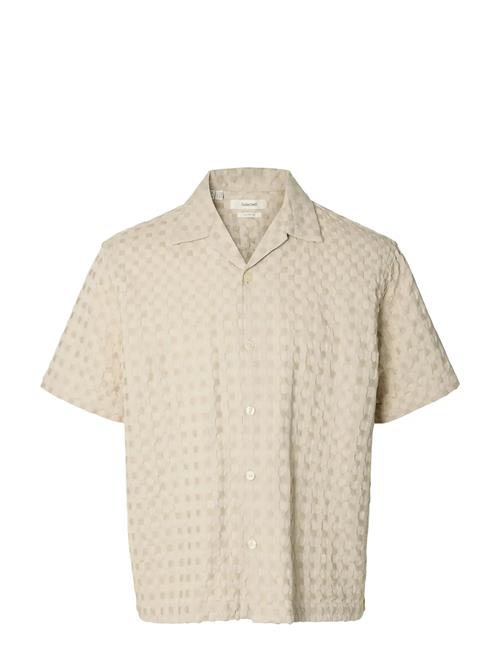 Selected | Slhrlxmonty Texture Ss Shirt | XXL