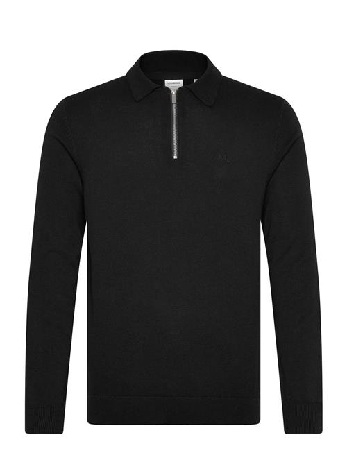 Lindbergh | 100 Recycle Knit Half Zip Polo Collar | L