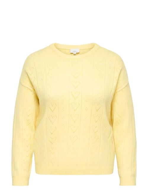 ONLY Carmakoma | Carisa Life Ls Structure Boxy O-Neck Knt | 42-44