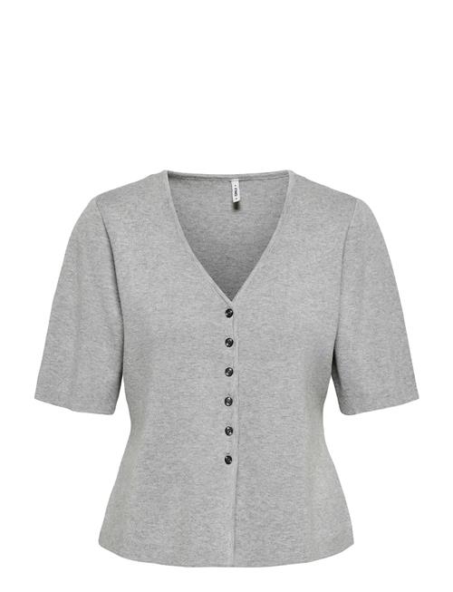 ONLY | Onllucy Ss V-Neck Button Ex Knt | XL