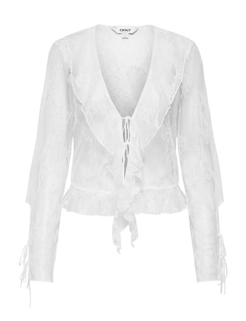ONLY | Onlcalibea L/S Ruffle Top Wvn Ex | L