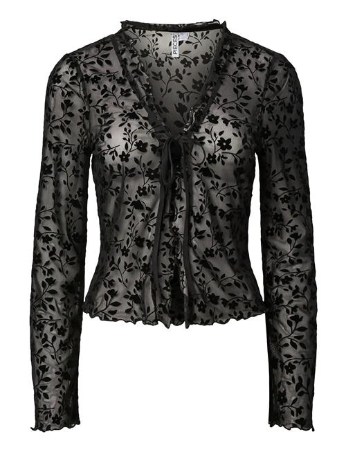 Pieces | Pcislie Ls Tie Top Jsr Fsy Pp | M