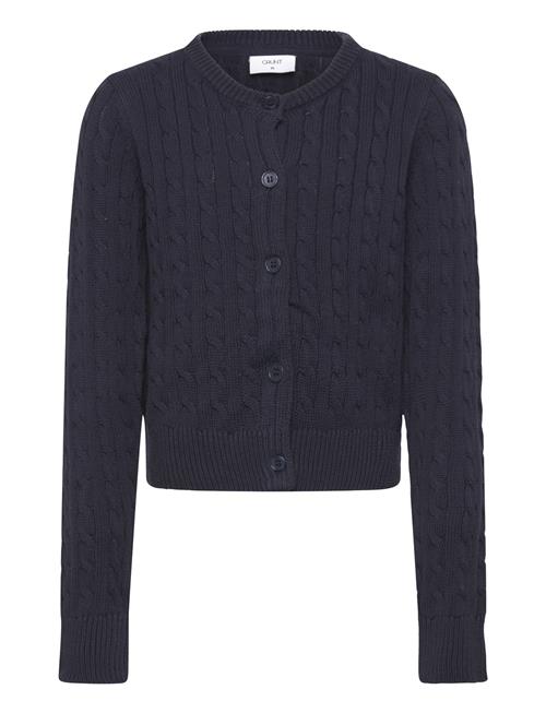 Grunt | Grline Cable Ls Knit Cardigan | L/14Y
