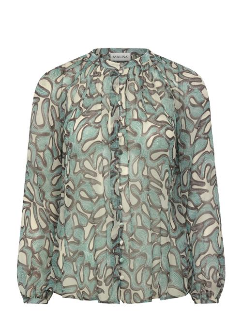 Malina | Mareva Silk Chiffon Blouse | 40