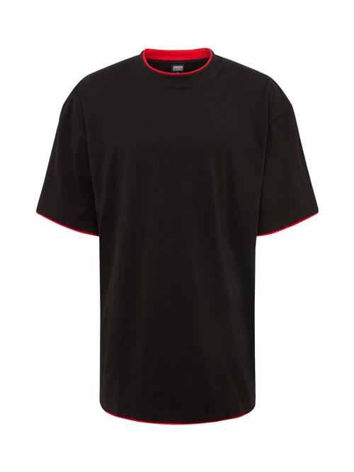 Urban Classics Big & Tall Bluser & t-shirts  rød / sort