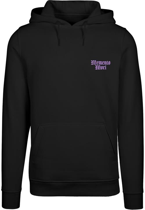 Mister Tee Sweatshirt 'Memento Mori'  lavendel / sort / hvid