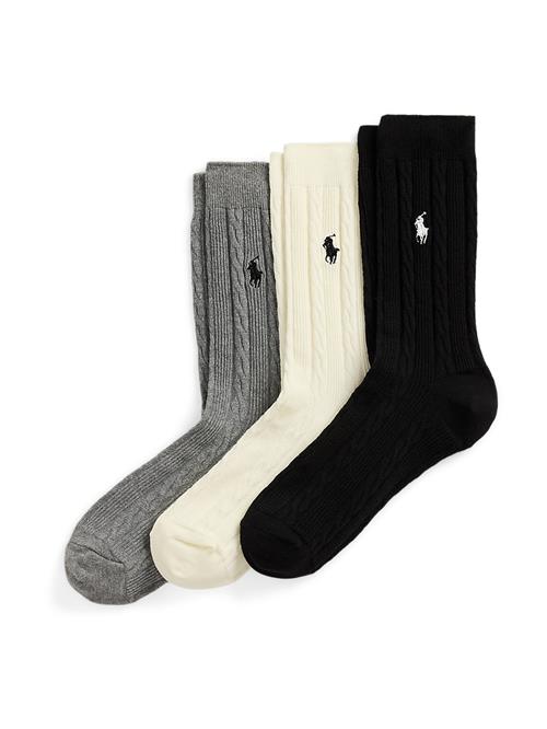 Polo Ralph Lauren Sokker  grå / sort / naturhvid