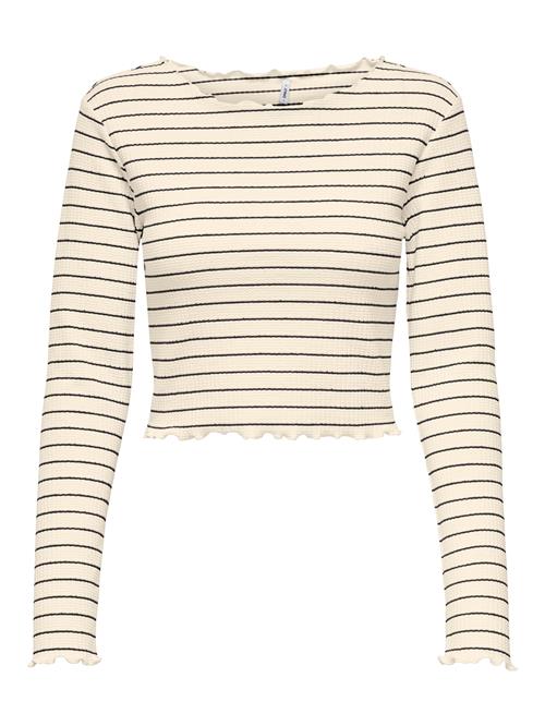 ONLY Shirts 'ONLANITS'  sort / uldhvid