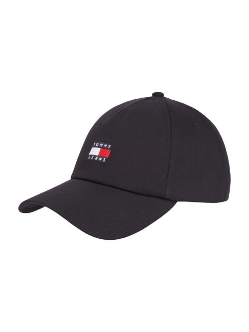 Tommy Jeans Hætte 'Heritage'  navy / blodrød / sort / hvid