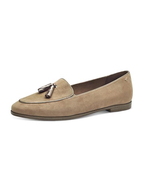 Tamaris Slipper  beige / sølv