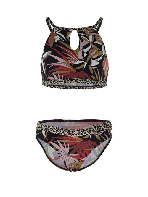 OLYMPIA Bikini  oliven / gammelrosa / sort / hvid