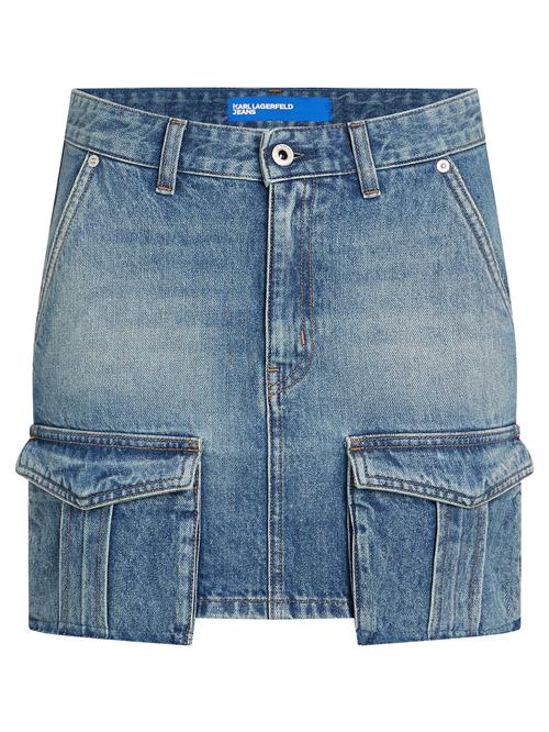 KARL LAGERFELD JEANS Nederdel  blue denim
