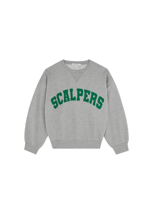 Scalpers Sweatshirt ' '  grå / grå-meleret
