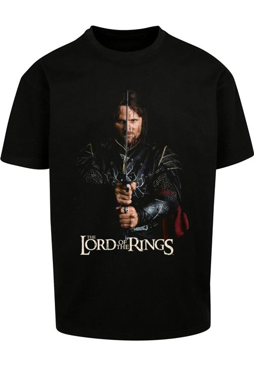 Merchcode Bluser & t-shirts 'Lord of the Rings - Aragorn'  blandingsfarvet / sort