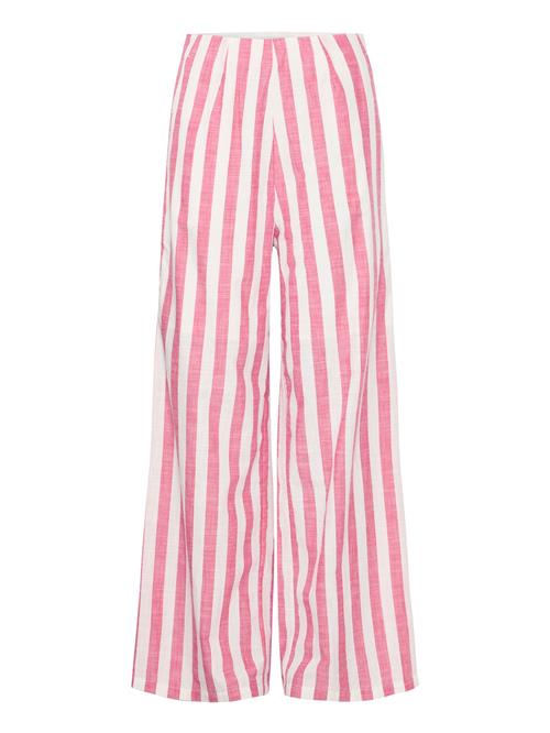 ICHI Bukser 'Lolia'  rosé / hvid