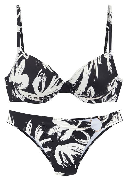 FRENCH CONNECTION Bikini  sort / hvid