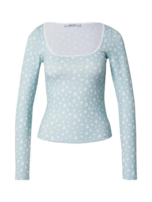 ABOUT YOU Shirts 'Wanda'  pastelblå / hvid