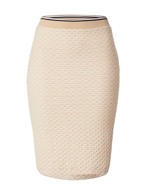 BOSS Nederdel 'Eisia'  creme / sort / hvid