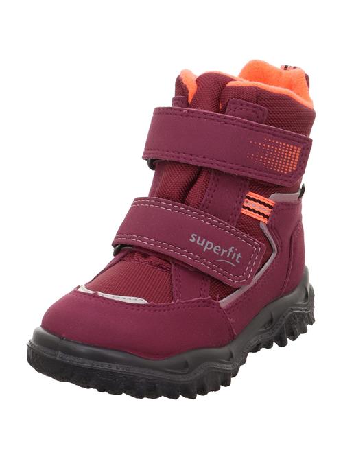 SUPERFIT Snowboots 'HUSKY'  sølvgrå / koral / burgunder