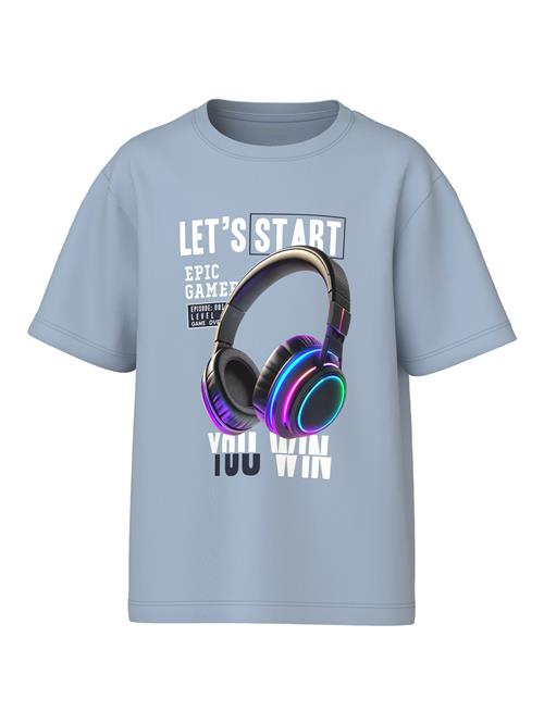 NAME IT T-shirt Voto Blue Fog Gamer