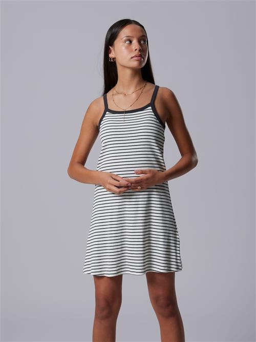 LMTD Strop Kjole Hinaja White Alyssum