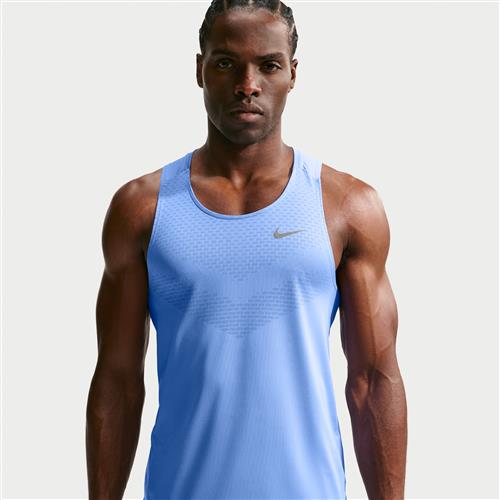 Nike Stride Dri-FIT ADV-løbetanktop til mænd - blå