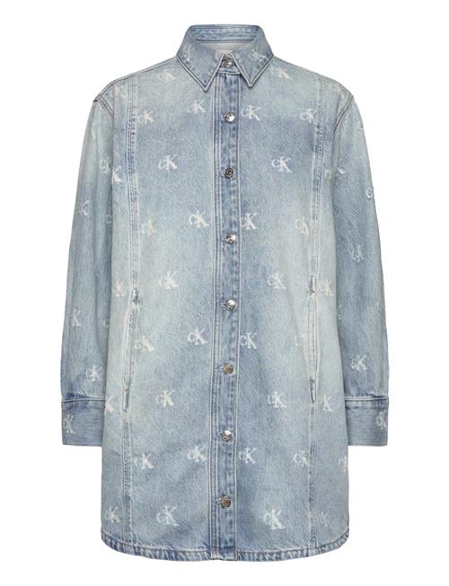 Calvin Klein Jeans | Denim Shirtdress Ck Distressed I | M
