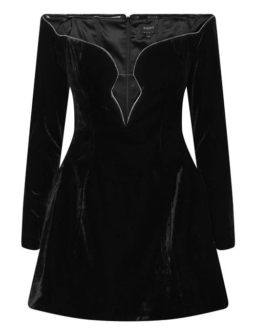 Bardot | Luvia Velour Hourglass Dress | 38