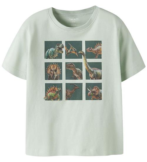 Name It T-shirt - NmmVoto - Pale Aqua/Dino Squad